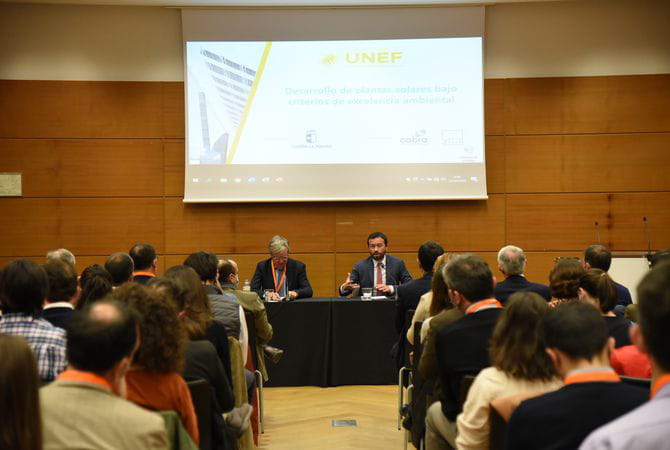 Unión Española Fotovoltaica demonstrates its commitment to excellence in social and environmental sustainability at an event in Toledo