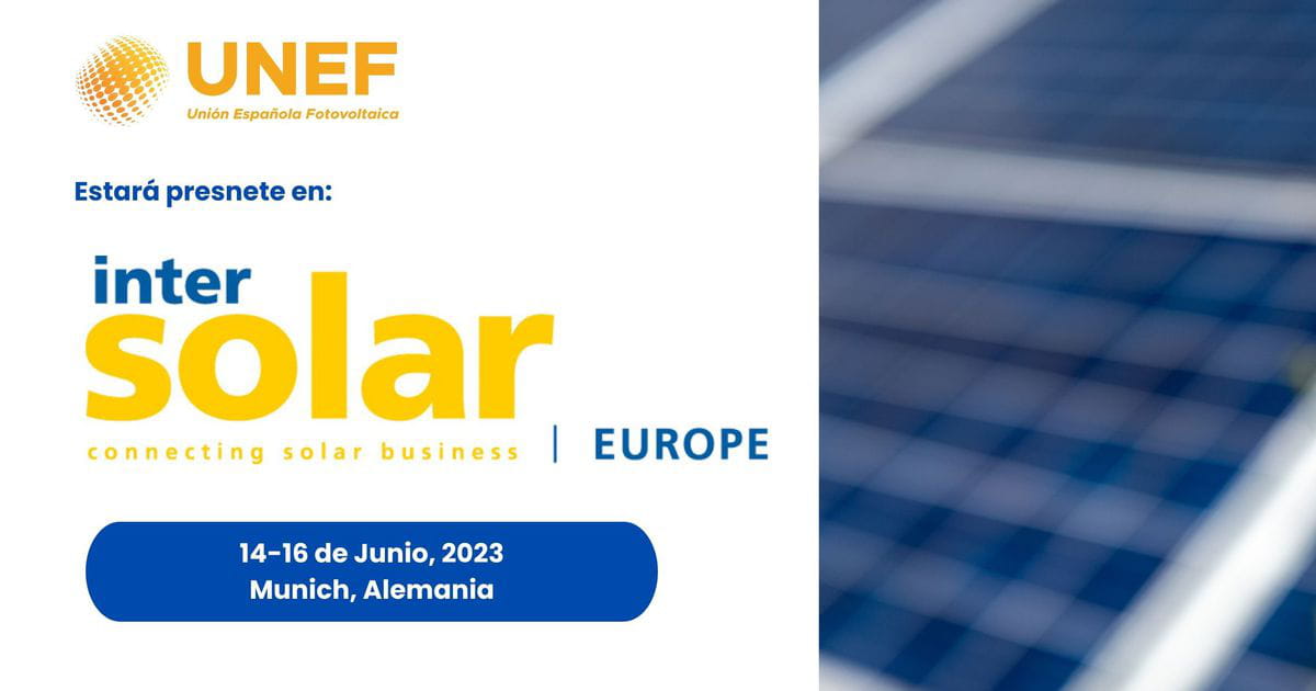 Intersolar 2023 UNEF